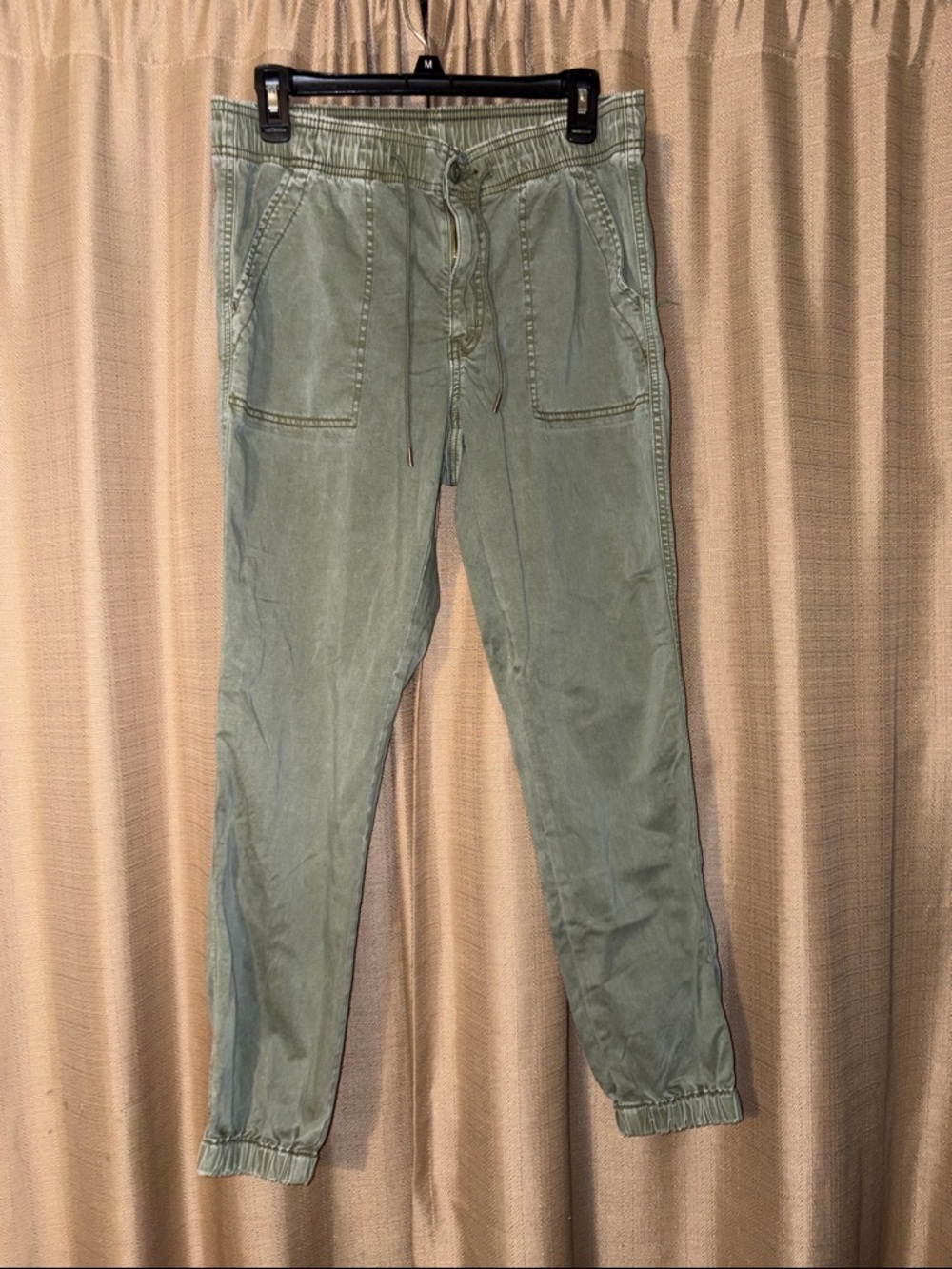 American Eagle Outfitters Sage Green Drawstring Joggers